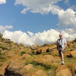 Matt on the mountain hike